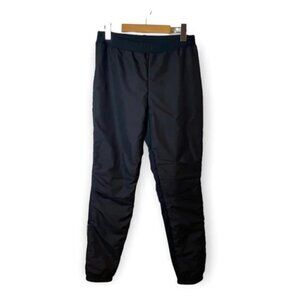 MEC  Black Pants with Reflective Bottom Zippers